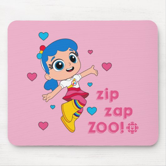 Waar - Zip Zap Zoo Muismat (Voorkant)