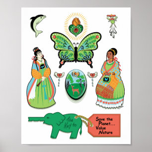 Waarde Natuur Poster