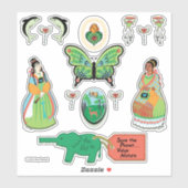 Waarde Natuur Sticker (Vel)