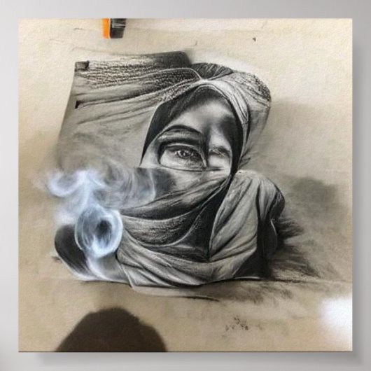 Waarde Poster papier (steen) (Voorkant)