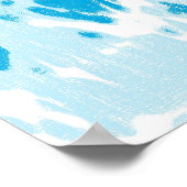 Waarde Poster papier (steen) (Hoek)