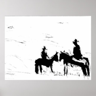 Waarde Poster papier (steen)