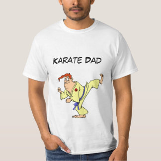 Waarde T-Shirt Karate-Cartoon
