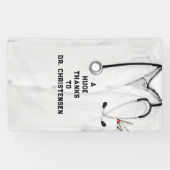 Waarde waardering voor dokters spandoek (Horizontaal)
