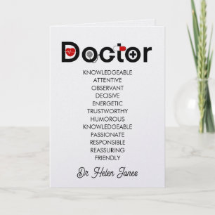 Waardebon voor dokter kaart