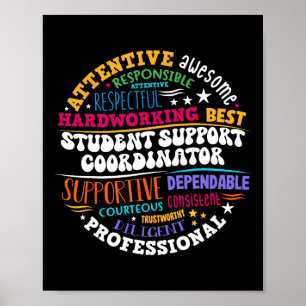 Waardeer dag voor studentondersteuningscoördinator poster
