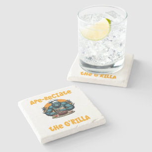 Waardeer De G'rilla Master BBQ Grill Plezierige Gr Stenen Onderzetter