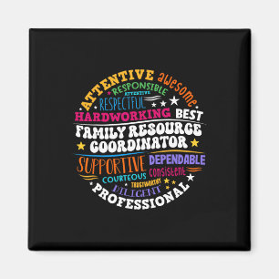 Waardeer Groovy Family Resource Coordinator Magneet