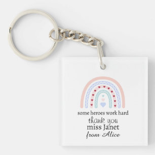 Waardeer je Docent - Beste Docent Ooit Cadeau Sleutelhanger