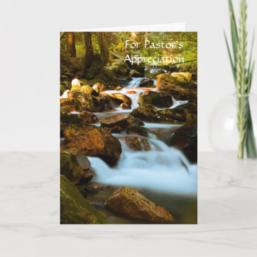 Waardering van de dominee kaart (Voorkant)