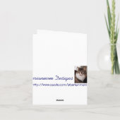 Waardering voor administratieve professionals bedankkaart (Achterkant)