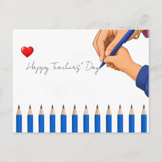 Waardering voor Docentdag Briefkaart