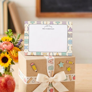 Waardering voor leraren Wiskunde Patroon Post-it® Notes