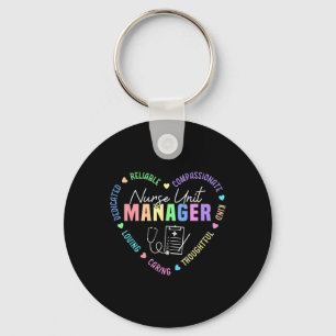Waardering voor Nurse Unit Manager Sleutelhanger