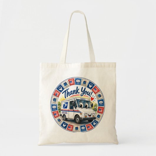 Waardering voor Postmedewerkers Tote Bag (Voorkant)