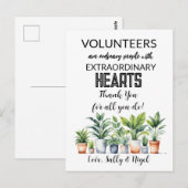 waardeweek vrijwilliger briefkaart (Voorkant / Achterkant)