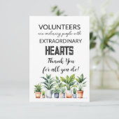 waardeweek vrijwilliger kaart (Staand voorkant)