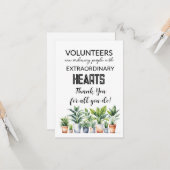 waardeweek vrijwilliger kaart (Voorkant / Achterkant in situ)