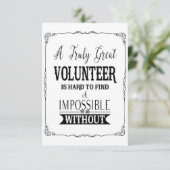 waardeweek vrijwilliger kaart (Staand voorkant)