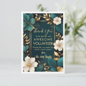 waardeweek vrijwilliger kaart (Staand voorkant)