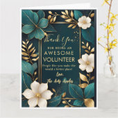 waardeweek vrijwilliger kaart (Gele Bloem)