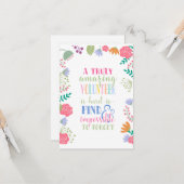 waardeweek vrijwilliger kaart (Voorkant / Achterkant in situ)