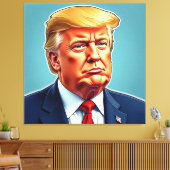 Waardige Trump Canvas Afdruk (Insitu (Woonkamer))