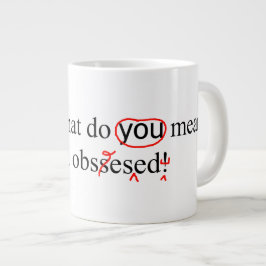 Waargenomen foutcorrecties van review extra grote beker