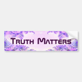 Waarheid 11 bumpersticker