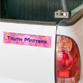 Waarheid 12 bumpersticker (Op Truck)