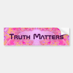 Waarheid 12 bumpersticker