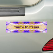 Waarheid 3 bumpersticker (Op auto)