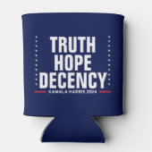 Waarheid Hoop fatsoen | Harris Walz Blue Blikjeskoeler (Achterkant)