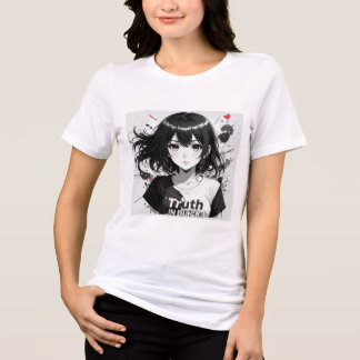 Waarheid in het zwart Tri-Blend shirt