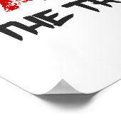 Waarheid of niets Latijns Poster (Hoek)