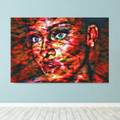 Waarheid ongefilterd #3 canvas afdruk (Insitu (Houten vloer))