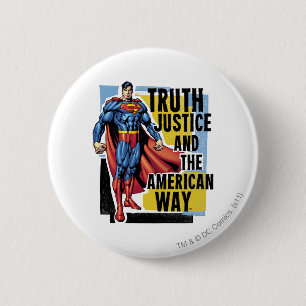 Waarheid, rechtvaardigheid ronde button 5,7 cm