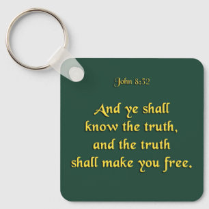 Waarheid Sleutelhanger - Johannes 8:32