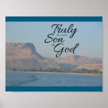 Waarlijk de Zoon van God Poster