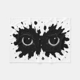 Waarnemer in de inkt: Oogvlek‑sigil Fleece Deken