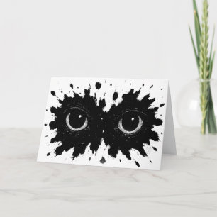 Waarnemer in de inkt: Oogvlek‑symbool Kaart