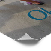 Waarneming - Begin van het DREAM SWIM-POSTER Poster (Hoek)