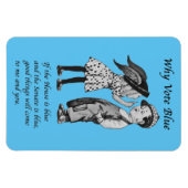 Waarom blauw stemmen in 2026 magneet (Horizontaal)