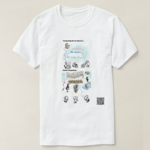 Waarom Cloud Computing een slecht idee is T-shirt
