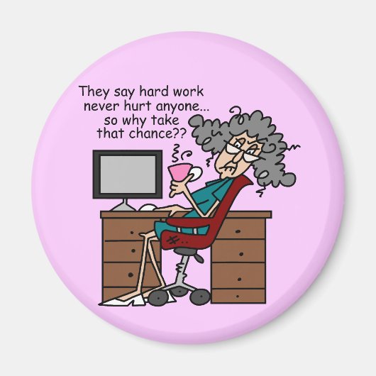 Waarom de Humor van het Harde Werk van de Kans Magneet (Voorkant)