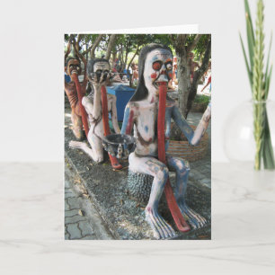 Waarom de lovende TONGUE? ... 3 Thai Ghouls Kaart