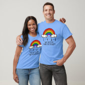 Waarom denken mensen dat ik recht ben? t-shirt (Unisex)