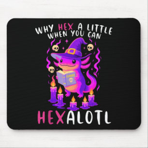 Waarom een beetje hex als ik hexalotl kan heksen m muismat