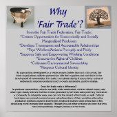 Waarom Fair Trade? Poster (Voorkant)