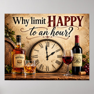 Waarom Happy beperken tot een uur Poster